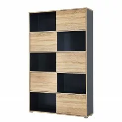 Germania Büroset Mingle III (3-teilig) - Anthrazit / Eiche Sonoma Dekor -Buromobel Verkaufe 1000360363 220622 032 DETAILS P000000001000360363