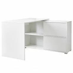 Germania Büroset Mingle II (2-teilig) - Weiß / Eiche Sonoma Dekor -Buromobel Verkaufe 1000360364 220622 031 DETAILS P000000001000360364