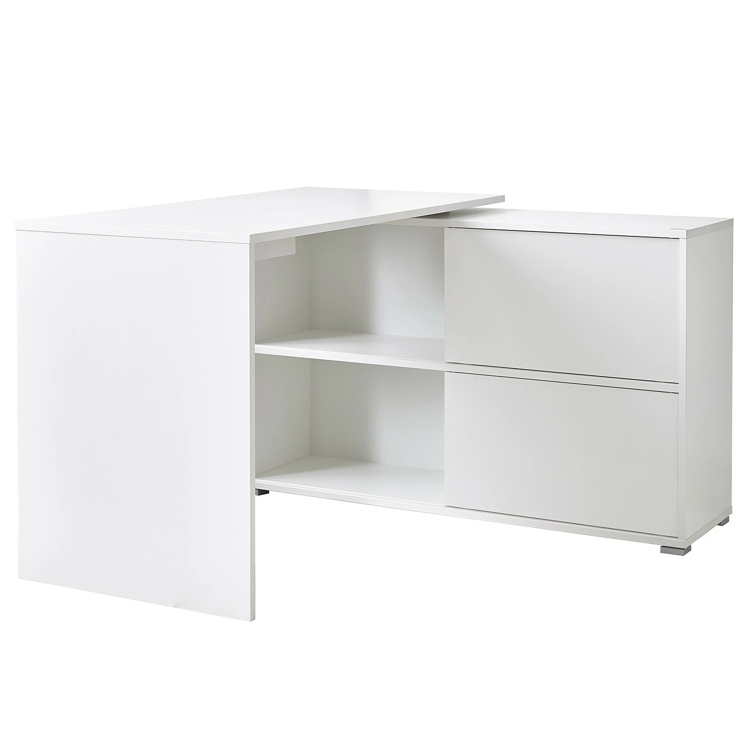 Germania Büroset Mingle I (2-teilig) - Weiß / Eiche Sonoma Dekor 6 Germania Büroset Mingle I (2-teilig) - Weiß / Eiche Sonoma Dekor – Bild 4