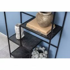 Red Living Regal Zap I - Marmor Schwarz Dekor / Schwarz -Buromobel Verkaufe 1000362982 220819 034 DETAILS P000000001000362982