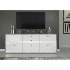 Trendteam Sideboard Infintiy II - Hochglanz Weiß / Matt Weiß -Buromobel Verkaufe 1000363621 220802 021 MOOD DETAILS P000000001000363621 mood