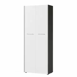 Germania Aktenschrank GW-Pasadena - Weiß / Graphit - Höhe: 196 cm