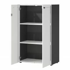 Germania Büroset GW-Pasadena IV - Graphit / Weiß -Buromobel Verkaufe 1000363829 220722 035 DETAILS P000000001000363829