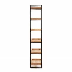 Red Living Regal Breitbride II - Akazie massiv / Metall - Akazie / Schwarz -Buromobel Verkaufe 1000363950 220714 035 DETAILS P000000001000363950