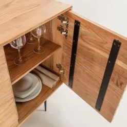 Red Living Sideboard Bela-Bela - Akazie massiv -Buromobel Verkaufe 1000363951 220714 045 DETAILS P000000001000363951