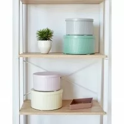 Norrwood Regal Kalahari - Stahl - Eiche Dekor / Weiß -Buromobel Verkaufe 1000363962 220714 045 DETAILS P000000001000363962