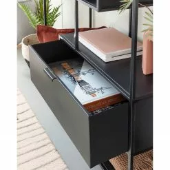 Loftscape Regal Blackrod - Metall - Schwarz -Buromobel Verkaufe 1000363964 220714 060 DETAILS P000000001000363964