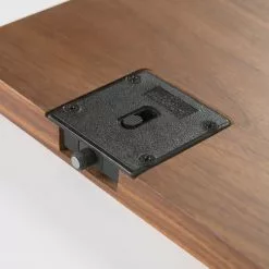 Naturoo Sideboard Chipata - Walnuss teilmassiv -Buromobel Verkaufe 1000363971 220714 055 DETAILS P000000001000363971