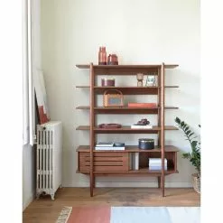 Naturoo Regal Chipata - Walnuss teilmassiv -Buromobel Verkaufe 1000363972 220714 021 MOOD DETAILS P000000001000363972 mood