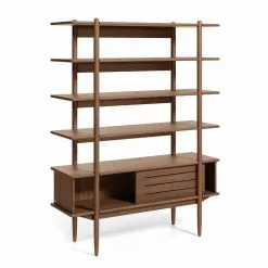 Naturoo Regal Chipata - Walnuss teilmassiv -Buromobel Verkaufe 1000363972 220714 030 DETAILS P000000001000363972