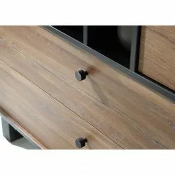 Red Living Sideboard Trylith I - Eiche Rustikal Dekor / Schwarz -Buromobel Verkaufe 1000364622 220719 060 DETAILS P000000001000364622