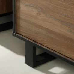 Red Living Sideboard Trylith II - Eiche Rustikal Dekor / Schwarz -Buromobel Verkaufe 1000364623 220719 065 DETAILS P000000001000364623