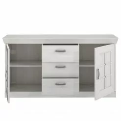 Ridgevalley Sideboard Boolamore I - Kiefer Weiß Dekor -Buromobel Verkaufe 1000364881 220722 032 DETAILS P000000001000364881