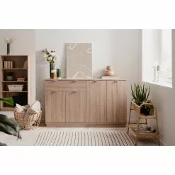 Loftscape Sideboard Alcester I - Eiche Sonoma Dekor -Buromobel Verkaufe 1000366175 220816 021 MOOD DETAILS P000000001000366175 mood