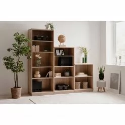 Loftscape Regal Alcester - Eiche Sonoma Dekor - Höhe: 140 cm -Buromobel Verkaufe 1000366182 220816 021 MOOD DETAILS P000000001000366182 mood