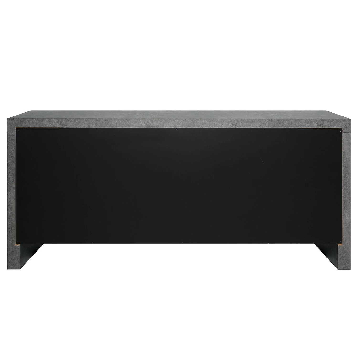 Temahome Sideboard Kobe II - Schwarz / Beton Dekor 9 Temahome Sideboard Kobe II - Schwarz / Beton Dekor – Bild 7