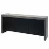 Temahome Sideboard Kobe I - Schwarz / Beton Dekor 1 Temahome Sideboard Kobe I - Schwarz / Beton Dekor -Buromobel Verkaufe 1000366655 220906 010 IMAGE P000000001000366655
