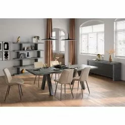 Temahome Sideboard Kobe I - Schwarz / Beton Dekor -Buromobel Verkaufe 1000366655 220906 021 MOOD DETAILS P000000001000366655 mood
