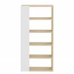 Temahome Regal Ella - Echtholzfurnier - Weiß / Eiche -Buromobel Verkaufe 1000366656 220906 050 DETAILS P000000001000366656