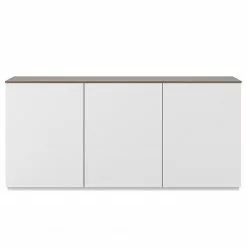 Temahome Sideboard Join VIII - Weiß / Nussbaum -Buromobel Verkaufe 1000366676 220906 040 DETAILS P000000001000366676