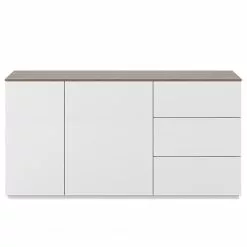 Temahome Sideboard Join IV - Weiß / Nussbaum -Buromobel Verkaufe 1000366692 220906 040 DETAILS P000000001000366692