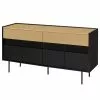 Temahome Sideboard Radio - Echtholzfurnier - Schwarz / Eiche -Buromobel Verkaufe 1000366695 220906 010 IMAGE P000000001000366695
