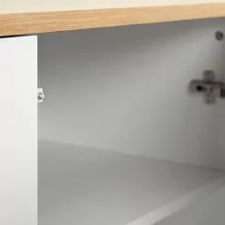 Temahome Sideboard Edge - Echtholzfurnier - / Weiß / Eiche -Buromobel Verkaufe 1000366714 220906 050 DETAILS P000000001000366714