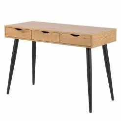 Mørteens Schreibtisch Dingus - Eiche Dekor / Schwarz