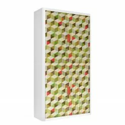 EasyOffice by Paperflow Aktenschrank easyOffice Geometrique I - Höhe: 204 cm -Buromobel Verkaufe aktenschrank easyoffice geometrique i 204 cm 1850682