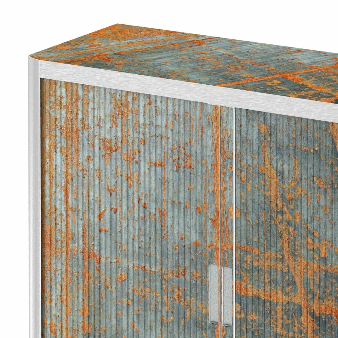 EasyOffice by Paperflow Aktenschrank easyOffice Matieres - Grau / Braun 6 EasyOffice by Paperflow Aktenschrank easyOffice Matieres - Grau / Braun – Bild 4