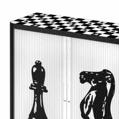 EasyOffice by Paperflow Aktenschrank easyOffice - Noire et Blanc IX - Schwarz / Weiß -Buromobel Verkaufe aktenschrank easyoffice noire et blanc ix 1890158