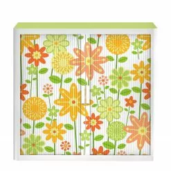 EasyOffice by Paperflow Rollladenschrank easyOffice - Papier Peints II - Mehrfarbig - Höhe: 104 cm -Buromobel Verkaufe aktenschrank easyoffice papier peints ii 104 cm 1892918