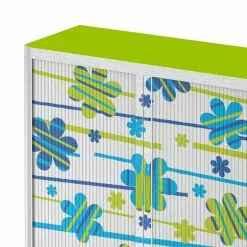 EasyOffice by Paperflow Rollladenschrank easyOffice - Papier Peints VI - Mehrfarbig - Höhe: 104 cm -Buromobel Verkaufe aktenschrank easyoffice papier peints vi 104 cm 1893038