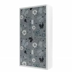 EasyOffice by Paperflow Rollladenschrank easyOffice - Papier Peints XI - Grau