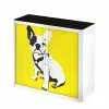 EasyOffice by Paperflow Rollladenschrank easyOffice Pop Art Dog - Weiß / Gelb -Buromobel Verkaufe aktenschrank easyoffice pop art dog weiss gelb 1956338