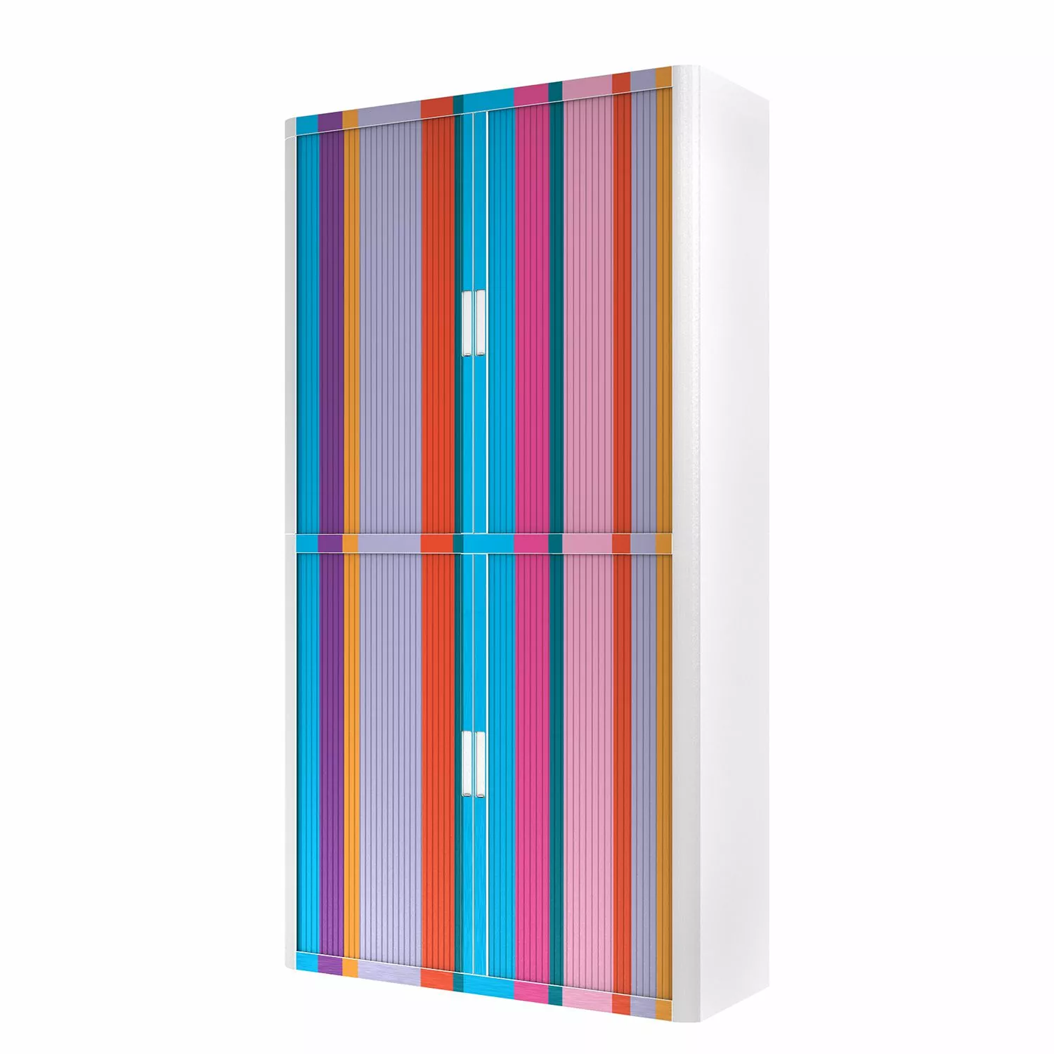 EasyOffice by Paperflow Aktenschrank easyOffice Rayures IV - Mehrfarbig 3 EasyOffice by Paperflow Aktenschrank easyOffice Rayures IV - Mehrfarbig