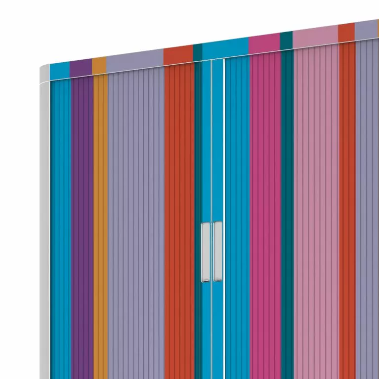 EasyOffice by Paperflow Aktenschrank easyOffice Rayures IV - Mehrfarbig 7 EasyOffice by Paperflow Aktenschrank easyOffice Rayures IV - Mehrfarbig – Bild 5