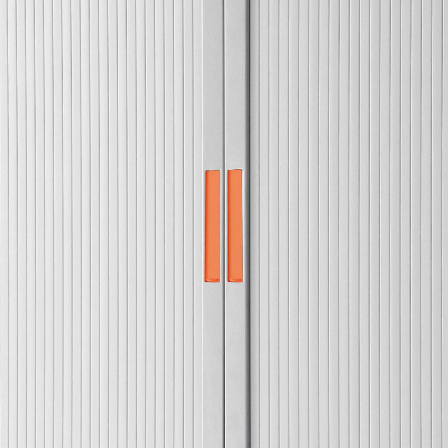 EasyOffice by Paperflow Aktenschrank easyOffice II - Weiß / Orange - Höhe: 204 cm 4 EasyOffice by Paperflow Aktenschrank easyOffice II - Weiß / Orange - Höhe: 204 cm – Bild 2