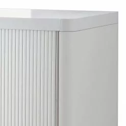 EasyOffice by Paperflow Aktenschrank easyOffice II - Weiß / Rot - Höhe: 204 cm -Buromobel Verkaufe aktenschrank easyoffice weiss rot 204 cm 2224778