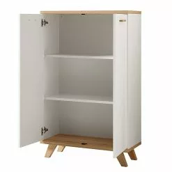 Germania Aktenschrank Neston I - Matt Weiß / Eiche Sanremo Dekor -Buromobel Verkaufe aktenschrank neston i eiche sanremo dekor weiss 1080250