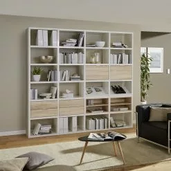 Fredriks Anbauregal Concept I - Hochglanz Weiß 10 Fredriks Anbauregal Concept I - Hochglanz Weiß -Buromobel Verkaufe anbauregal rodos i hochglanz weiss 1890562