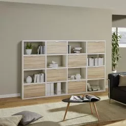 Fredriks Anbauregal Concept II - Hochglanz Weiß -Buromobel Verkaufe anbauregal rodos ii hochglanz weiss 1890658