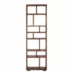 Ars Natura Bücherregal Trangle - Sheesham Massiv -Buromobel Verkaufe buecherregal trangle sheesham massiv 702678