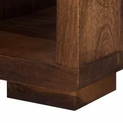 Ars Natura Bücherregal Trangle - Sheesham Massiv -Buromobel Verkaufe buecherregal trangle sheesham massiv 702690