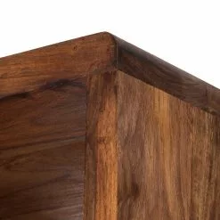 Ars Natura Bücherregal Trangle - Sheesham Massiv -Buromobel Verkaufe buecherregal trangle sheesham massiv 702694