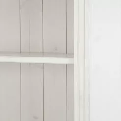 Maison Belfort Bücherwand Lillehammer V - Kiefer massiv - Kiefer Weiß / Kiefer Honig -Buromobel Verkaufe buecherwand lillehammer v kiefer massiv weiss honig 1067626