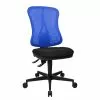 Topstar Bürodrehstuhl Head Point - Blau / Schwarz - Ohne Kopfstütze - Ohne Armlehnen -Buromobel Verkaufe buerodrehstuhl head point ohne armlehnen blau schwarz 1139810