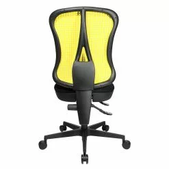 Topstar Bürodrehstuhl Head Point - Gelb / Schwarz - Ohne Kopfstütze - Ohne Armlehnen -Buromobel Verkaufe buerodrehstuhl head point ohne armlehnen gelb schwarz 1139866