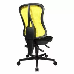 Topstar Bürodrehstuhl Head Point - Gelb / Schwarz - Ohne Kopfstütze - Ohne Armlehnen -Buromobel Verkaufe buerodrehstuhl head point ohne armlehnen gelb schwarz 1139870