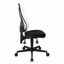 Topstar Bürodrehstuhl Head Point - Weiß / Schwarz - Ohne Kopfstütze - Ohne Armlehnen -Buromobel Verkaufe buerodrehstuhl head point ohne armlehnen weiss schwarz 1139742